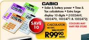Casio Calculator MS10VC-Each