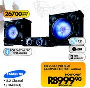 Samsung Giga Sound Beat Component Hi-Fi MXFS8000