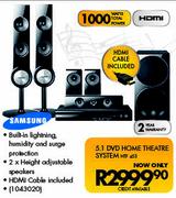 Samsung 5.1 DVD Home Theatre System HTF 453