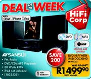 Sansui DVD Hi-Fi With iPad Docking MDVX1004