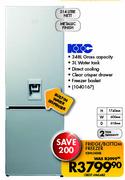 KIC 314Ltr Fridge/Bottom Freezer KBF634ME