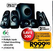 Logitech 5.1 Channel USB Speakers Z506