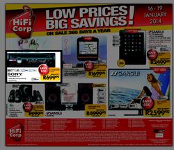 HiFi Corp : Low Prices, Big Savings (16 Jan - 19 Jan 2014), page 8