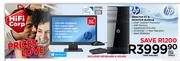HP Desktop PC & Monitor Bundle