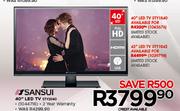 Sansui 40" FHD LED TV STY2040