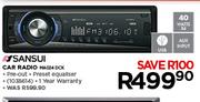 Sansui Car Radio MA024 DCK