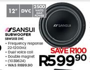 Sansui Subwoofer-12" 