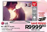 LG 50" Full HD LED TV 50LA6130