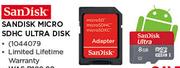 Sandisk 8GB Micro SDHC Ultra Disk