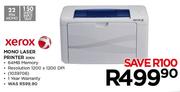 Xerox Mono Laser Printer 3010V