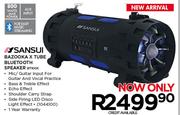 Sansui Bazooka X Tube Bluetooth Speaker BT100X