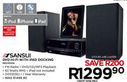 Sansui DVD Hi-Fi With iPad Docking HDVX1004