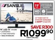 Sansui 19" LED TV STY0319