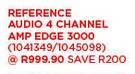 Refrence Audio 4 Channel Amp Edge 3000