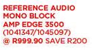 Refrence Audio Mono Block Amp Edge 3500