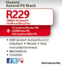 Huawei Ascend P6 Black-On Smart S