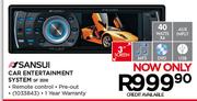 Sansui Car Entertainment System SF351R