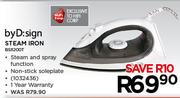 byD:sign Steam Iron BSI1200T
