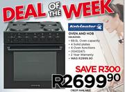 Kelvinator Oven And Hob KBU600BS