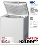 KIC Chest Freezer KCG210
