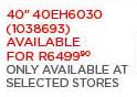 Samsung 40" 3D LED TV 40EH6030