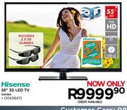 Hisense 55" 3D LED TV 55K366
