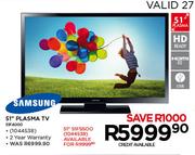 Samsung 51" Plasma TV 51F-4000