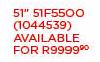 Samsung 51" Plasma TV 51F5500