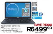 Dell Touchscreen Notebook N3521