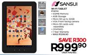 Sansui Wi-Fi Tablet ETAB704