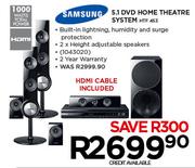 Samsung 5.1 DVD Home Theatre System HTF 453