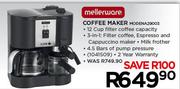 Mellerware Coffee Maker Modena29003