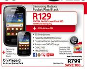 Samsung Galaxy Pocket Plus Black-On uChoose Flexi 100