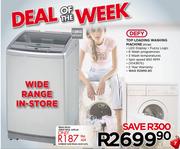 Defy Top Loading Washing Machine DTL142-10kg