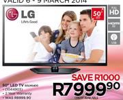 LG 50" LED TV 50LN5400