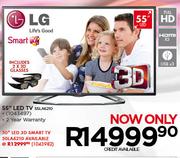 LG 50" LED 3D Smart TV 50LA6210