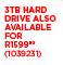 Seagate 3TB 3.5" Desktop Hard Drive