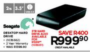Seagate 3TB 3.5" Desktop Hard Drive