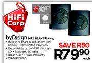 ByD:sign MP3 Player MP100-Each