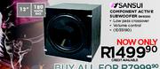 Sansui Component Active Subwoofer