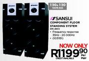 Sansui Component Floor Standing System-Per Pair