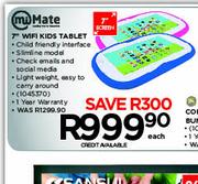 MiMate 7" WiFi Kids Tablet