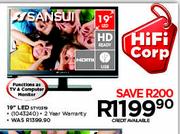 Sansui 19" LED TV