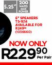 Pioneer Speakers Per Pair