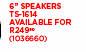Pioneer 6" Speakers TS1614- Per Pair