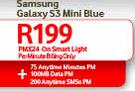 Samsung Galaxy S3 Mini Blue-On Smart Light