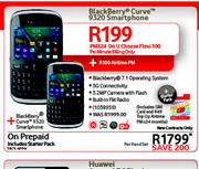 Blackberry Curve 9320 Smartphone-On U Choose Flexi 100