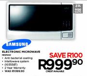 Samsung 32Ltr Electronic Microwave ME9114W
