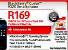 BlackBerry Curve 9320 Smartphone-On U Choose Flexi 100