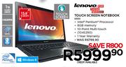 Lenovo Touch Screen Notebook G500